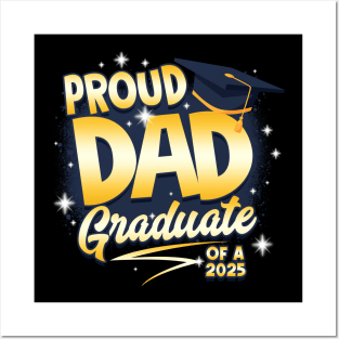 Proud Dad Of A 2024 Graduate Proud Family Senior Graduation Gift For Men Women Posters and Art